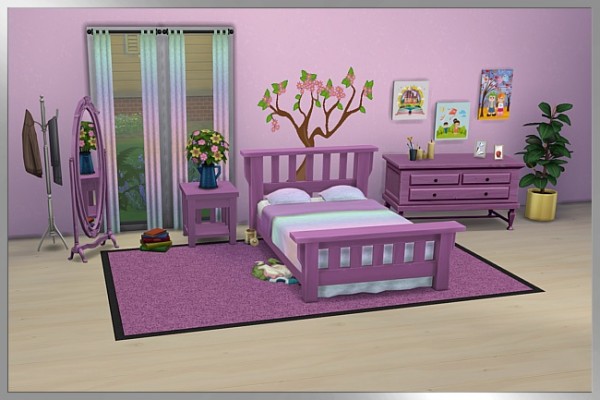  Blackys Sims 4 Zoo: Mia bedroom