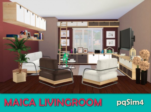 PQSims4: Maica livingroom