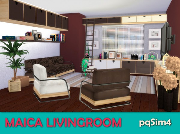  PQSims4: Maica livingroom