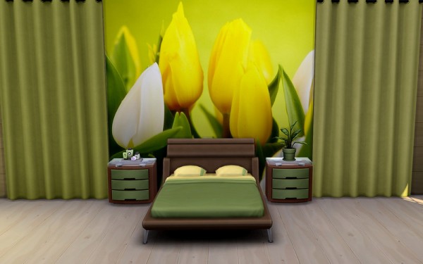  Ihelen Sims: Mural Tulips