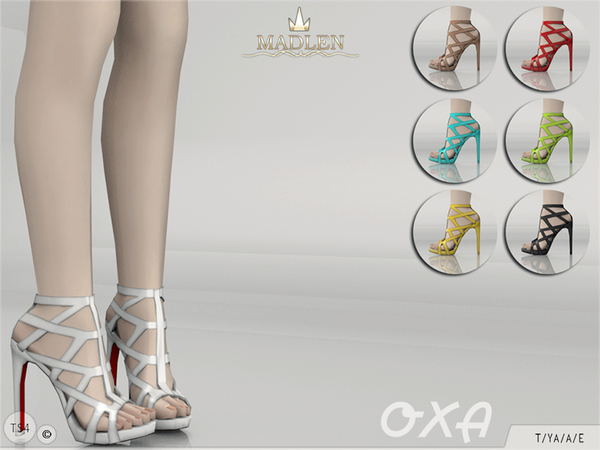  The Sims Resource: Madlen Oxa Shoes by MJ95