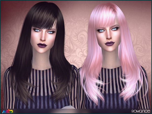  The Sims Resource: Anto   Romance Hairstyle