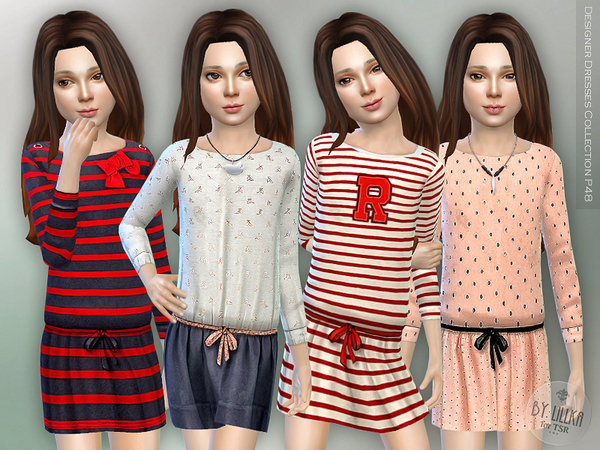  The Sims Resource: Designer Dresses Collection P48 by lillka
