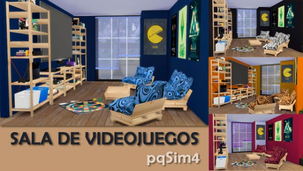  PQSims4: Videogame room