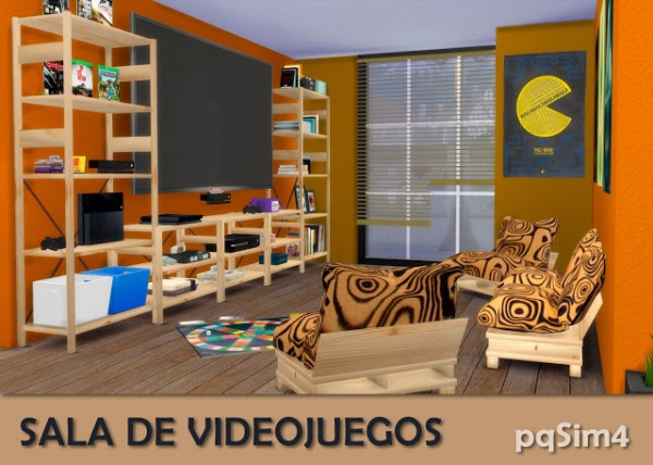  PQSims4: Videogame room