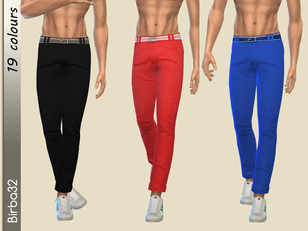  The Sims Resource: Man Colorful pants by Birba32