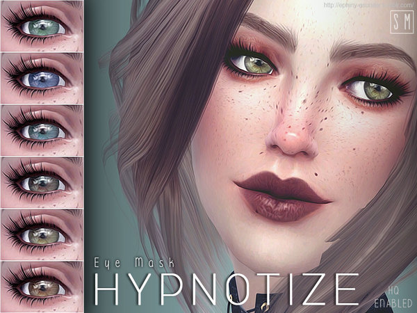  The Sims Resource: Hypnotize   Eye Mask by Screaming Mustard