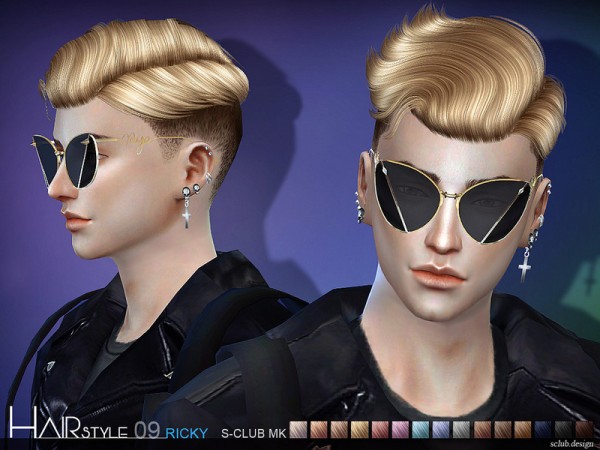  The Sims Resource: S Club Hairstyle N9
