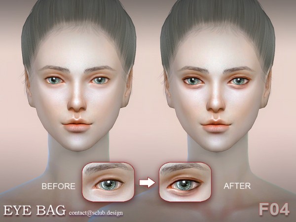  The Sims Resource: Eyebag F04 by S Club