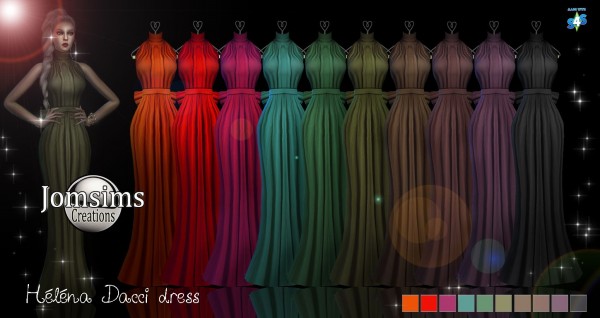  Jom Sims Creations: Helena Dacci dress