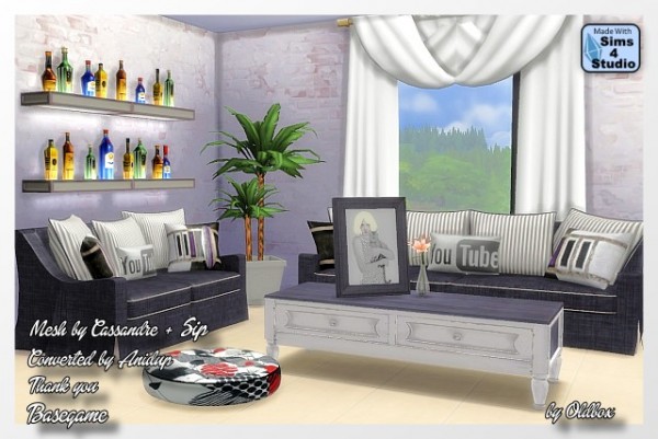  All4Sims: Livingroom by Oldbox