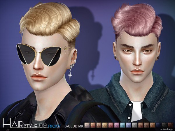  The Sims Resource: S Club Hairstyle N9