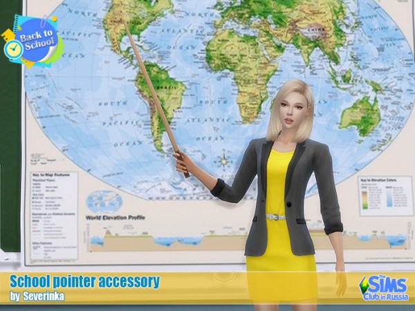  Sims by Severinka: School pointer accessory