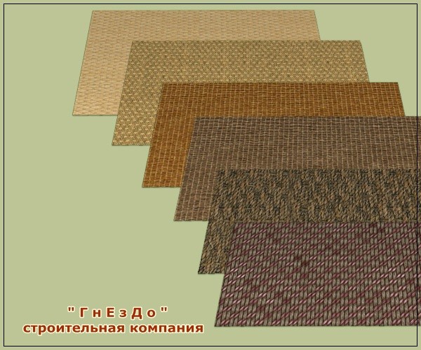  Sims 3 by Mulena: Braids carpets