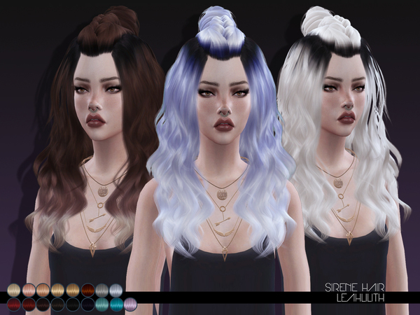 The Sims Resource: LeahLillith Siren Hair