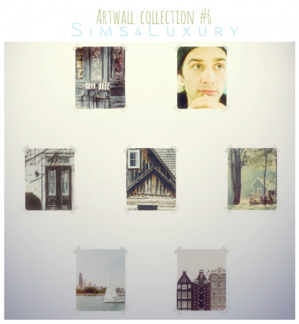  Sims4Luxury: Artwall collection 6