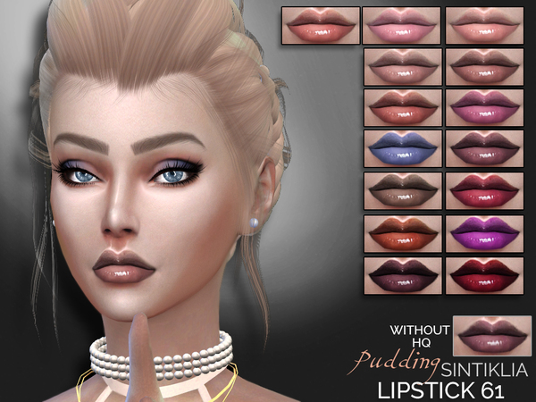  The Sims Resource: Sintiklia   Lipstick 61