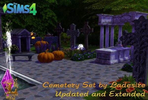  Ladesire Creative Corner: Cemetery Set