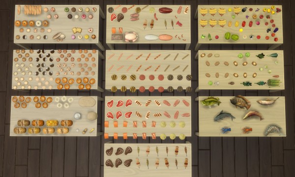  Mod The Sims: Inedible Edibles Part 1: Victuals by Madhox