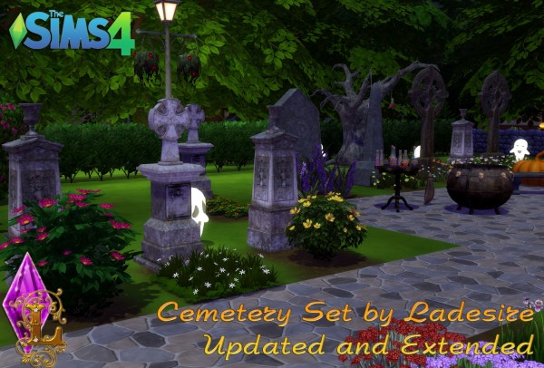  Ladesire Creative Corner: Cemetery Set