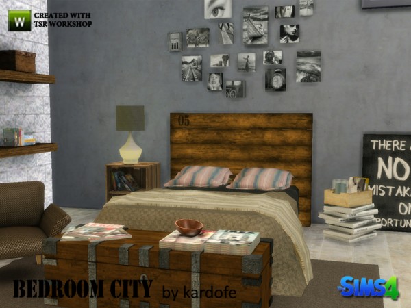  The Sims Resource: Bedroom City by kardofe