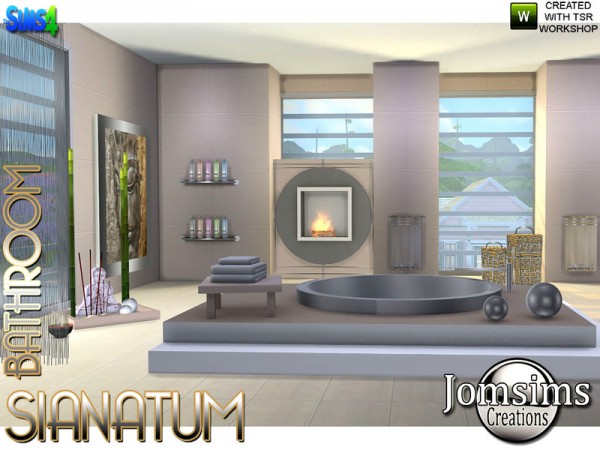  The Sims Resource: Sianatum Bathroom by jomsims