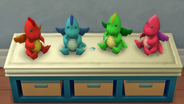  Mod The Sims: More Monster Guards: Dragon, Ducky and Hippo Defenders by K9DB