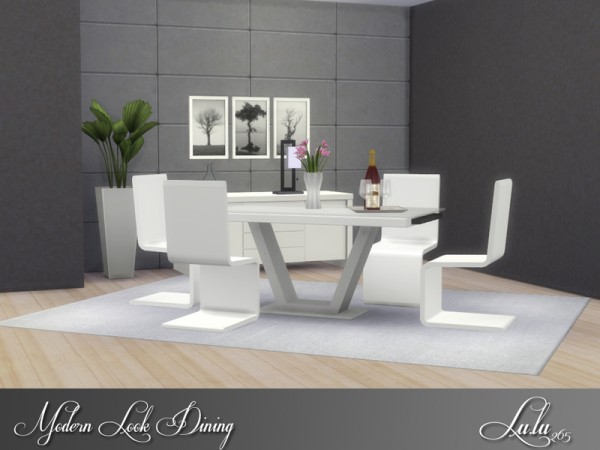  The Sims Resource: Modern Look Dining by Lulu265