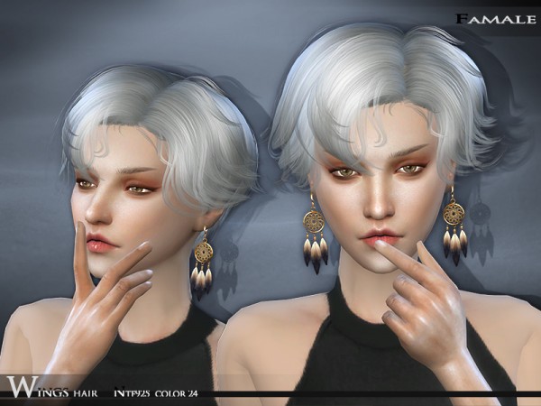  The Sims Resource: Wings Hair NTF925