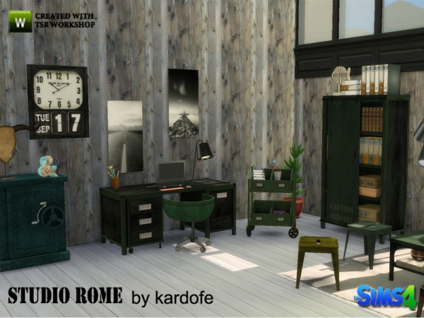  The Sims Resource: Studio Rome by Kardofe