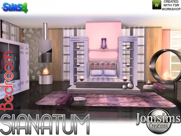  The Sims Resource: Sianatum bedroom by Jomsimscreations