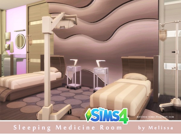 Melissa Sims 4: Sleeping Medicine Room