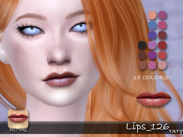 Simsworkshop: Lips 126 by Taty