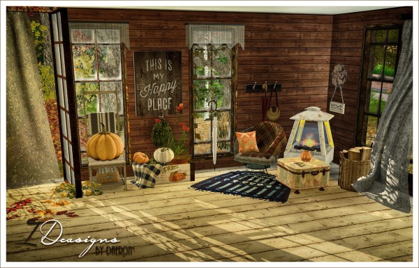 Sims 4 Designs: Cozy in Autumn Set