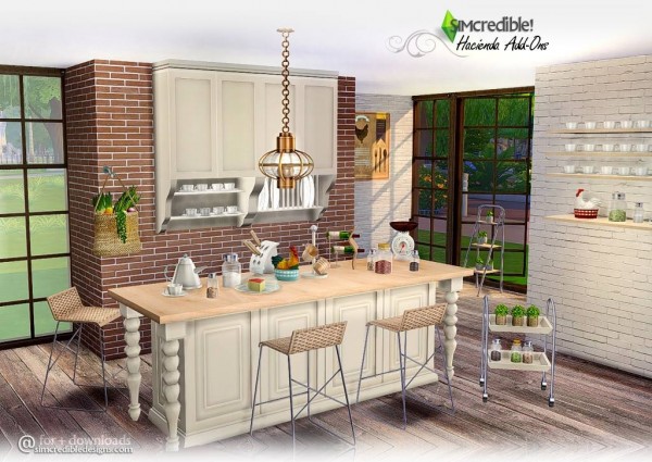  SIMcredible Designs: Hacienda kitchen