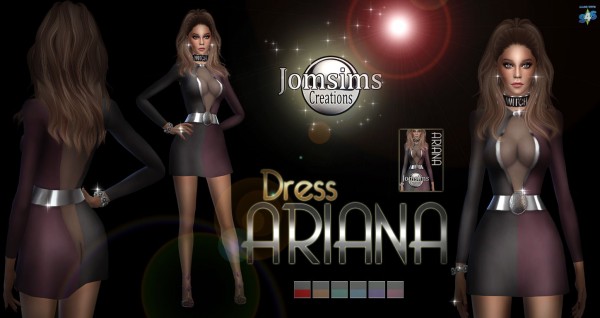  Jom Sims Creations: Ariana dress