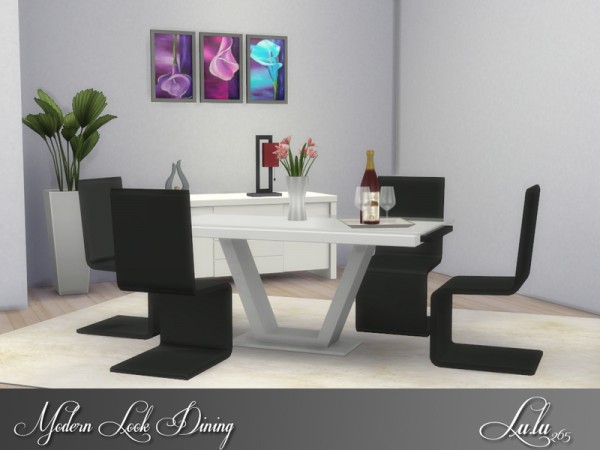  The Sims Resource: Modern Look Dining by Lulu265