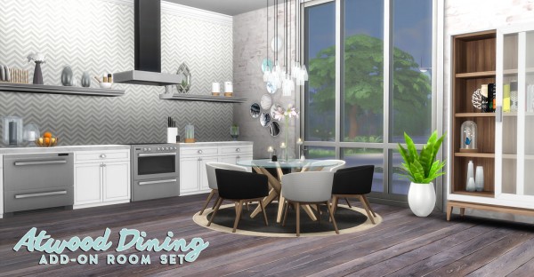  Simsational designs: Atwood Dining   Content Collection Addon