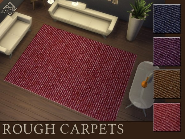  The Sims Resource: Rough Rugs by Devirose