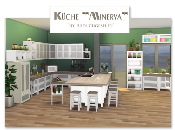 Akisima Sims Blog: Minerva kitchen