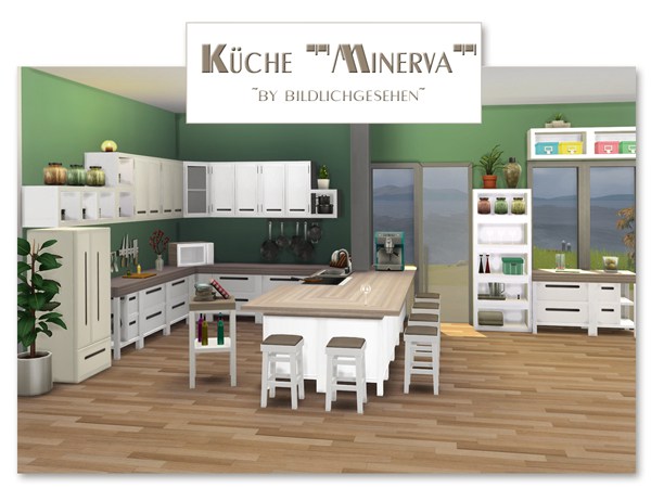  Akisima Sims Blog: Minerva kitchen