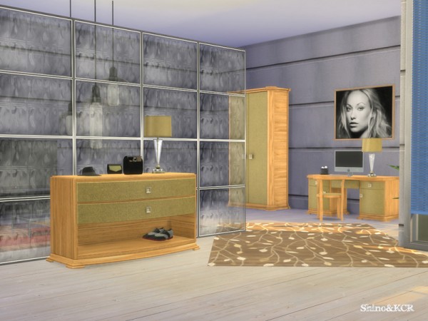  The Sims Resource: Bedroom for Men by ShinoKCR
