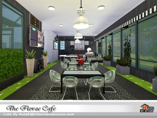  The Sims Resource: The Florae Cafe by autaki