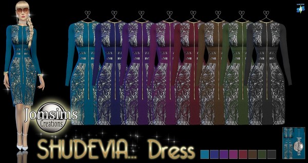  Jom Sims Creations: SHUDEVIA dress