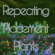  Mod The Sims: Repeating Placement Plants by Madhox