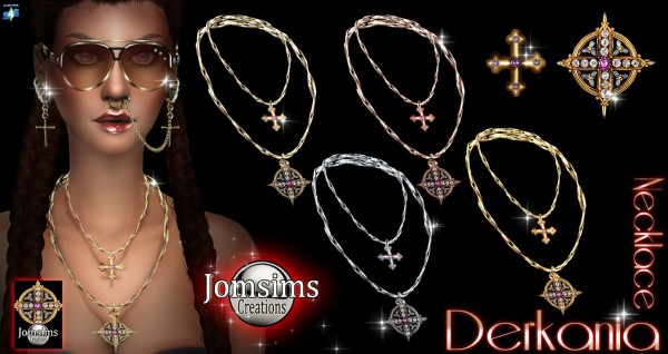  Jom Sims Creations: Derkania necklace