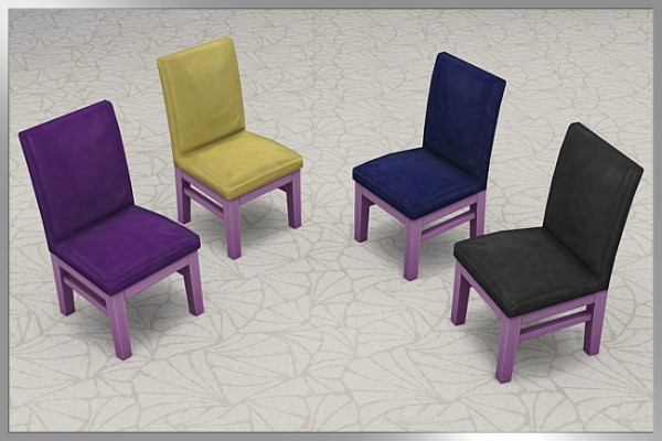  Blackys Sims 4 Zoo: Roy chairs by Cappu