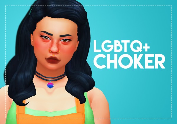  Simsworkshop: Themed Chokers by Weepingsimmer