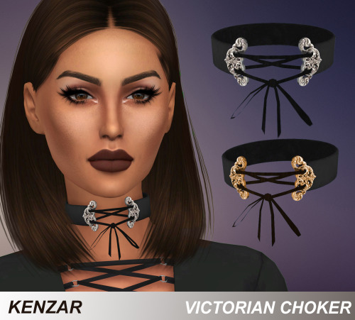  Kenzar Sims: Victorian Choker