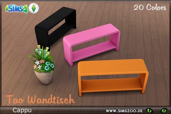 Blackys Sims 4 Zoo: People Wand Table